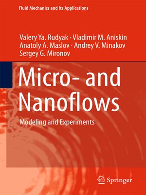 cover image of Micro- and Nanoflows